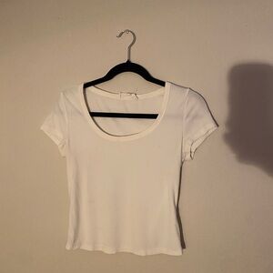 Target Cream Short Sleeve Tee
